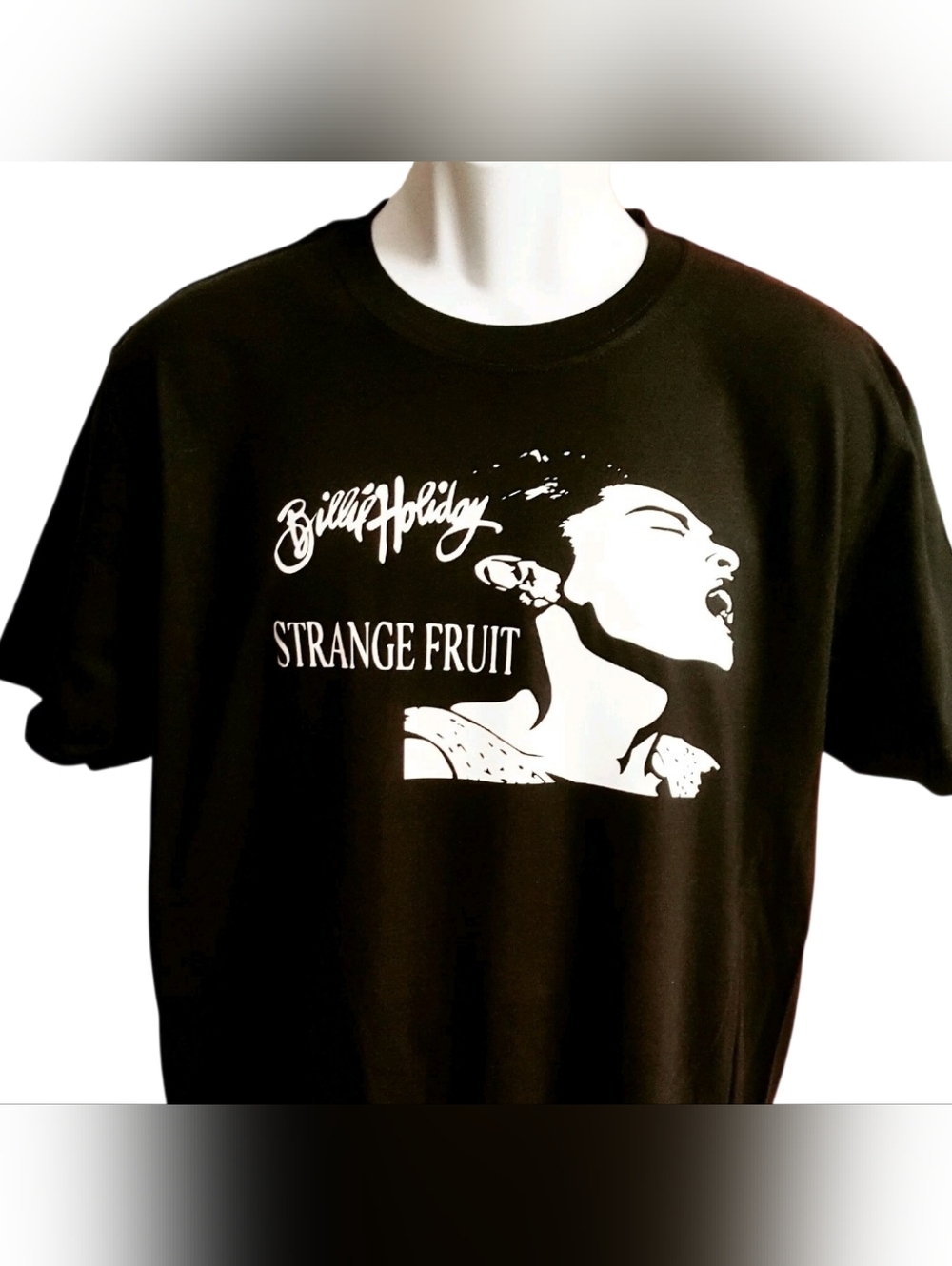Billie Holiday Strange Fruit. Size XL. Optional Sizes!